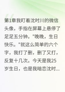 主角是沈时川白初雪的小说你是我十年的秘密最完整版热门连载