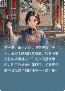沈云瑶顾明渊完整版重生谋商：御史夫人飒翻天全文最新阅读