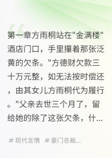 厨房里的灰姑娘(程墨轩方雨桐)全文完整版阅读