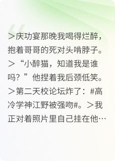 精彩小说江野苏辰吻了哥哥的死对头，校霸让我负责全文目录畅读