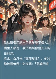 江驰苏晚影帝不知，地下情人竟是首富千金完结版小说全文免费阅读