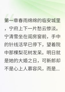 （全本）替嫁之我的废物丈夫竟是隐世剑仙主角楚无尘宁清雪全文目录畅读