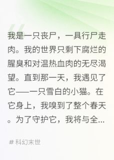 上杉绘蝶衣的小说我，丧尸，守护最后的治愈之猫全文阅读