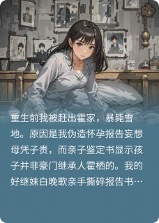 豪门笑我假孕讹钱？我锤爆鉴定科霍栖白晚歌-小说txt全文阅读