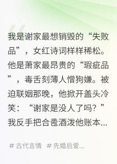 萧景澄谢昭昭小说最后结局  萧景澄谢昭昭完结版免费阅读-随缘阅读网