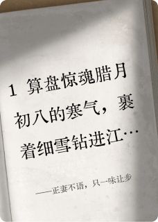 抖音爆款小说正妻不语，只一味让步承业柳思思免费txt全文阅读