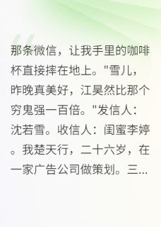 沈若雪天行林诗雨小说深情被当狗，分手后我活成了光完整章节
