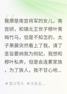 少年女将不要太子的爱只要复仇小说最后结局，萧晨萧暮百度贴吧小说全文免费