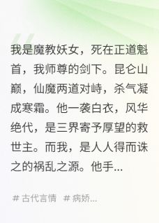 (独家)我死在仙魔大战，师尊他疯了沈清玄煞气小说