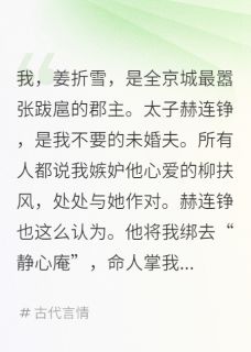 赫连铮柳扶风萧闻戈折雪归北全文(赫连铮柳扶风萧闻戈)章节免费阅读