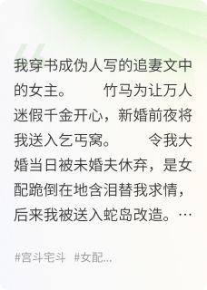 【当恶女穿进伪人写的追妻虐女文】主角(顾晴晴陆言霆)在线阅读