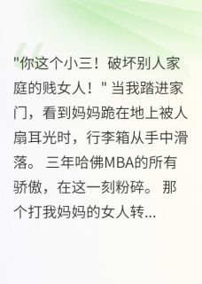 留学归来妈妈被诬陷小三三年by张美娟林志强在线阅读