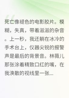 重生后，我把总裁当替身霍泽霍沉林薇儿by猛炫冰西瓜免费看