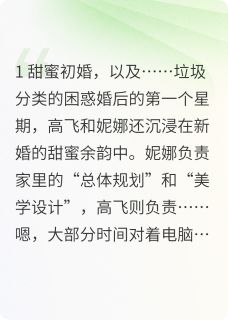高飞妮娜全本小说 小夫妻的婚后日常：鸡飞又狗跳全文免费在线阅读