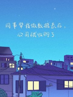 老书虫看了N遍的同事帮我做数据表后，公司被收购了最新章节