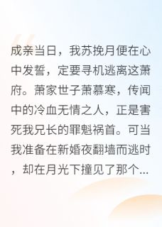 嫁给仇人世子后，我怀了他的孩子完整版-萧慕寒明轩在线全文阅读