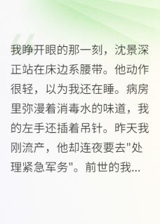 沈景深晚星张小雅(原文完整)重生后我看穿军区首长真面目无弹窗免费阅读