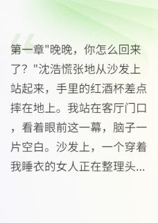 沈浩苏雨陈默是哪本小说主角 老公为小三离婚，三年后跪求复合免费全章节阅读