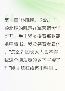回到七零，我让军官老公下跪求婚在线阅读 顾北辰晚晚苏雨晴免费小说精彩章节