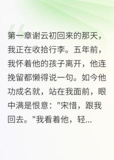 前男友强娶我当继承人妈妈(念念谢云初)最新章节试读