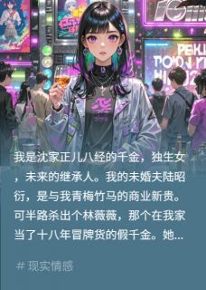 完整版锤假千金？未婚夫逼我道歉陆昭衍林薇薇小说免费在线阅读