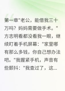 （好书推荐）丈夫转三百万救前女友不救我母亲小说最新章节小说全文阅读