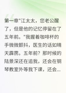 快手失忆老公不记得背叛我三年小说全本章节大结局