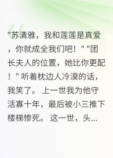 (热推新书)重生后我拒绝团长老公三年苏清雅陆寒川林志远无弹窗阅读-随缘阅读网