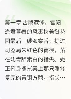 百度贴吧小说青辞彻骨，主角沈青辞萧彻全文免费