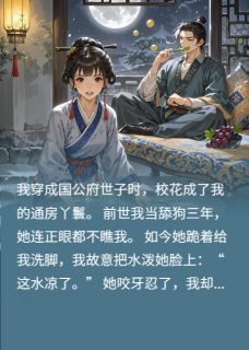 李砚苏晚晚小说穿成世子后，我让校花写周报全文阅读