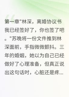 他说从未爱过我小说(完整版)-苏晚林深章节阅读-随缘阅读网