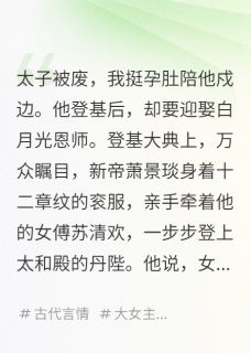 独家太子被废，我挺孕肚陪他戍边小说-主角萧景琰温玉恒儿全文免费阅读